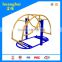 Galvanized Steel Outdoor Double sets Swing Chair fitness equipment for Children