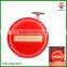 traffic road block signs with solar power/aluminum reflective warning signs