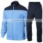 Plain Men Winter Tricot or Trinda Blue with Black side piping Tracksuit/jogging suit