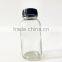 150ml mini white glass packaging empty bottle with twist lid
