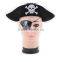 Cheap Promotional Black Gold Adult kids non-woven Party Pirate Hat