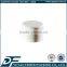 cosmetic plastic flip top cap for lotion bottles, screw cap lid for bottles