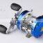 low profile 5.3:1 gear ratio fishing baitcasting reel