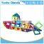 Creative Kids DIY toy educational magnetic bulding solid plastic block