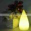 multi color led decorative table lamp Small water drop table lamp cheap table lamp