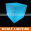 Light Up Outdoor Used Colourful Illuminated Color Changing LED Bar Cube Chair Cube Seat