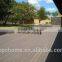 WPC solid wood plastic composite decking for outdoor/outdoor waterproof wooden flooring