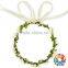 Deluxe Braided Leather Floral Headband