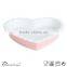 Hot sale Round ceramic stoneware oven safe baking tray