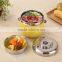 Multifunctional Supplies Blue Sectional stainless steel Food Containers For Lunch