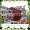 Popular style artificial rose celebration decorations for cars