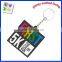 OEM Soft Rubber Keychain , Silicone Keyring , Logo Debossed Key Chain