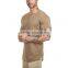 fashion embroidery side zipper long elongated mens tall t shirt