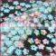 new arrival floral embroidery lace with print