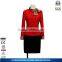 Female office jacket with skirt wear of women blazer suit,dresses for women elegant