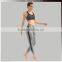 3D Printed Bamboo Lycra Sexy Hooded Sports Compression Gym Fitness Bra