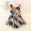 New Kids Maxi Dress 100%Cotton Maxi Beach Dresses Party Wear Wide cotton Ruffled Maxi Pettidress