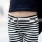 fashion legging capris slim fit for baby girl wahsed knitting pant for young girl elastane waist cross stripe pant