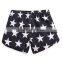 Stars Pattern Printing Girl's Fashion Sports Shorts in Stock Women Board Shorts