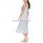 Wear Maternity Clothes Polka Dot Dress With Simple Ruffle Design And Breathable And Soft