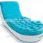 INTEX Blue Flocking Single Deck Chair