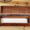 High quality vintage wooden pencil case beautiful wooden pencil storage