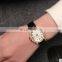 Luxury Rhinestone Glitter Watch Women Genuine Leather watch Diamond Hour Clock Ladies Watch