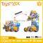 New design colorful classic car transform robot toy