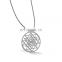 2015 latest 316l stainless steel flower of life pendant jewelry