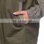 OEM Women Oversized Big Pocket Red Pullover Windbreaker Jacket