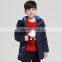 T-BC015 Casual Ultralight Boys Warm Hooded Embroidered Jacket