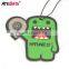 Cute design absorbent perfume leaf car air freshener paper