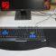 New custom design silicone rubber keyboard gel wrist rest mouse mat for promotions