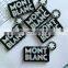 made in china wallet metal labels with adhesive backing