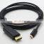 1.8M Length Type C USB 3.1 Male to DisplayPort DP Male Adapter Cable Support 4K for Macbook Tablet PC