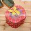 Custom made apple shape chocolate gift paper packaging box