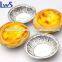 Disposable mini pie tin, small aluminium bakery mini tart container