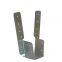 Hot dipped steel building material hardware timber connector decorative joist hanger