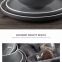 European Dinnerware plate colored glaze  houseware matte glazed custom ceramic pottery dinnerware set