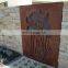 Outdoor Laser Cut Garden Corten Steel Panel