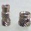 ITC-M3/M4/M5/M6 Brass Insert Nut knukles Nuts Insertos Knurling Copper Rivnut Threaded Rivet Ecrou Cejilla Inserti PEM Standard