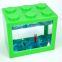 Wholesale Automatic Filter acrylic small tarpaulin plastic fish tank farm mini aquarium led lighting fish tank