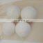 6cm diameter 100% wool felt laundry dryer ball