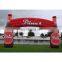 Race Arch Advertising Semicircle Start Line Inflatable Arches with Custom Logo for Half Marathon