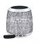 TWS Wireless Bluetooth Speaker Fabric Wireless Charging Speaker