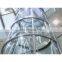Glass factory bent glass for exterior construction