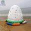 Airtight water parks custom inflatable water iceberg with your logo