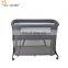 China factory adjustable multi-functional baby double playard crib