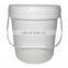 Hot Sale!! Customized Food Grade 20 Liter Plastic Pail 5 Gallon Drum Big Bucket With Lid for pain lubricating oil gasoline