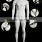 Ghost Mannequin Movable Men Model Glossy White Men mannequin GH13S